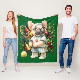 Tennis-jultema med Player Fleecefilt