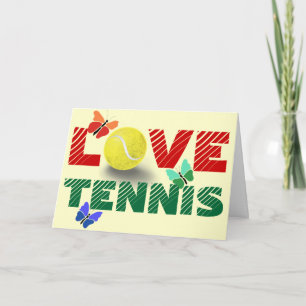 Tennis Kärlek, Alla hjärtans dag Helgkort