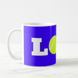 Tennis KÄRLEK Coffee Mugg For Tennis Player or Coa