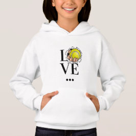 Tennis Kärlek Cute Sports Player Gift T Shirt
