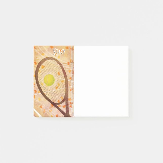 Tennis Kärlek Post-it Block (Framsida)