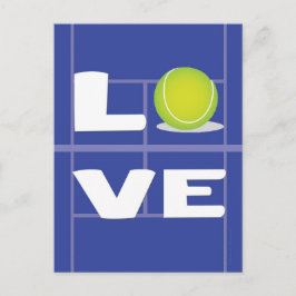 Tennis KÄRLEK Vykort