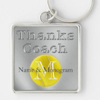 Tennis Keychain för NAMN- och