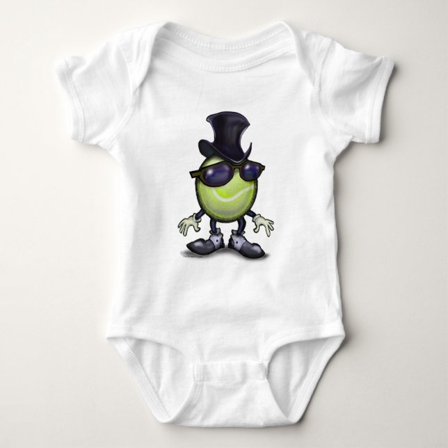 Tennis-klass Tee Shirt (Framsida)