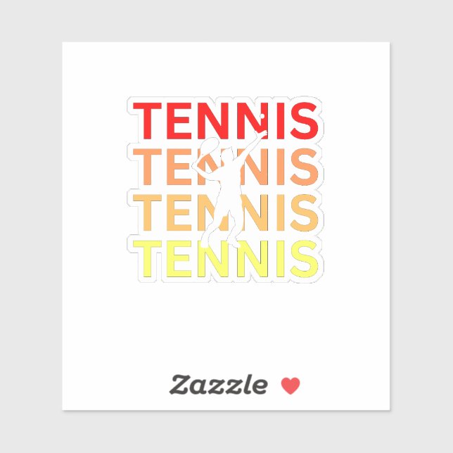 Tennis Klistermärken (Ark)