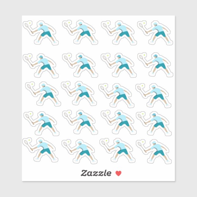 Tennis Klistermärken (Ark)