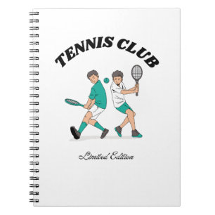 Tennis Klubb Anteckningsbok