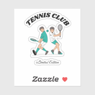 Tennis Klubb Klistermärken