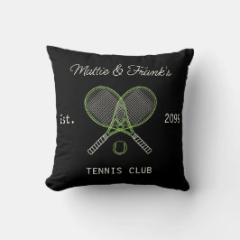 Tennis Klubb Pub Dekorativ kudde