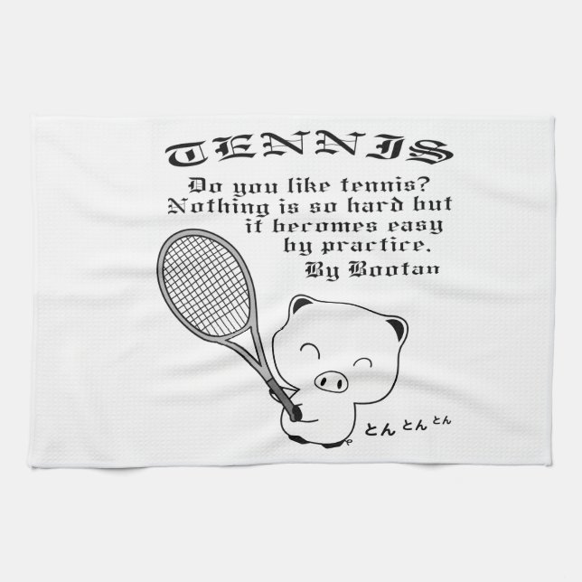 Tennis Kökshandduk (Horisontell)