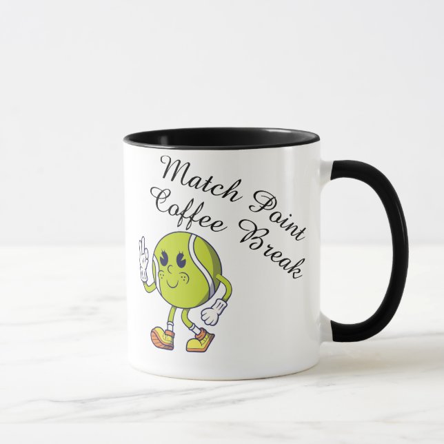 Tennis Koppen Kaffe Mugg (Höger)