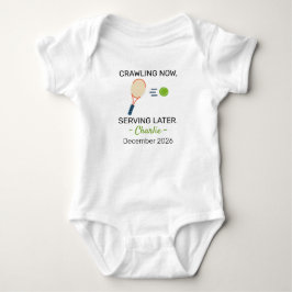 Tennis kryper nu servar senare - Tennisspelare T Shirt