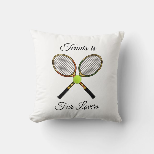 Tennis kudder (kvadrera), kudde (Framsida)