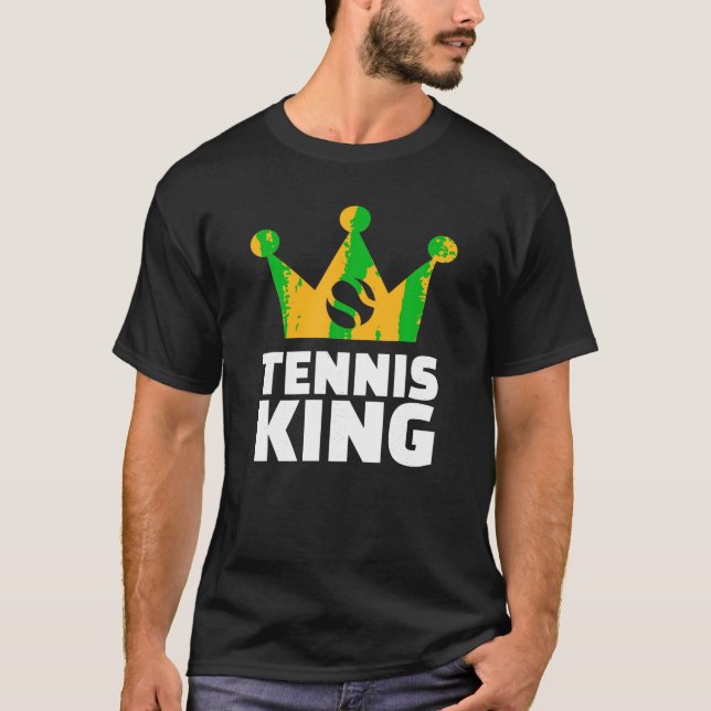 Tennis kung T Shirt (Framsida)