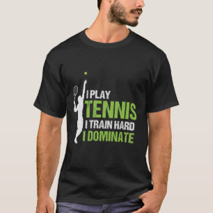 Tennis-kursutrustning T Shirt