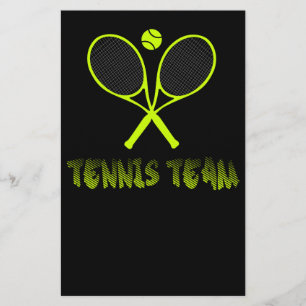 Tennis-lag Flygblad