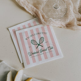 Tennis Land Klubb | Bachelorette Pappersservett