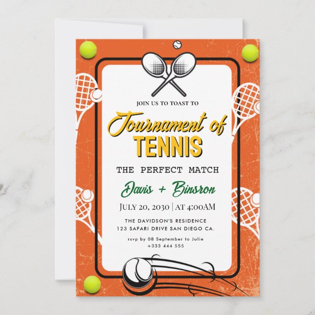 Tennis Land Klubb Inbjudningar (Framsida)
