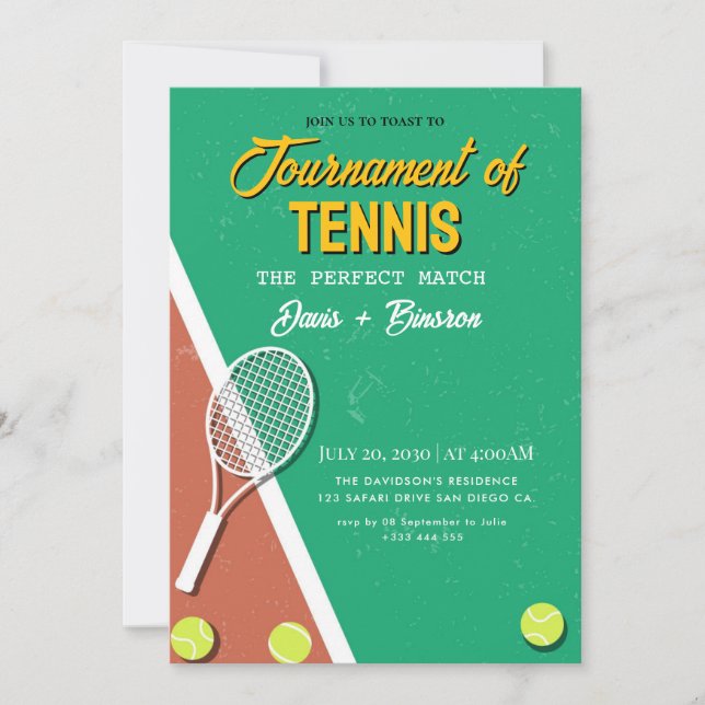 Tennis Land Klubb Inbjudningar (Framsida)