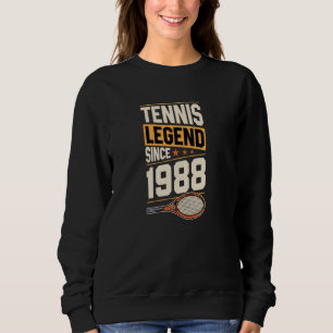 Tennis Legend sedan 1988 Födelseår Tennis Thned T Shirt