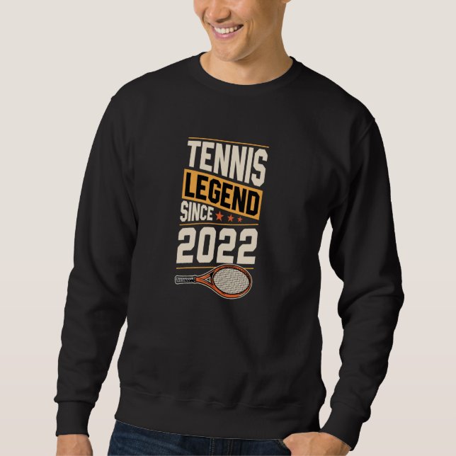 Tennis Legend sedan 2022 Lång Ärmad Tröja (Framsida)