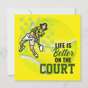 Tennis Life är bättre på att spela Inbjudningar