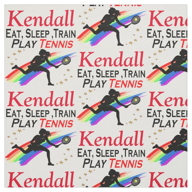 TENNIS LIFE PERSONLIG FABRIC TYG (Provkarta)