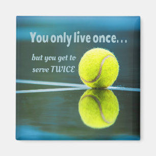 Tennis live gång sever två gånger, Tennis Boll, Magnet