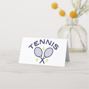 Tennis Logotyp Placeringskort