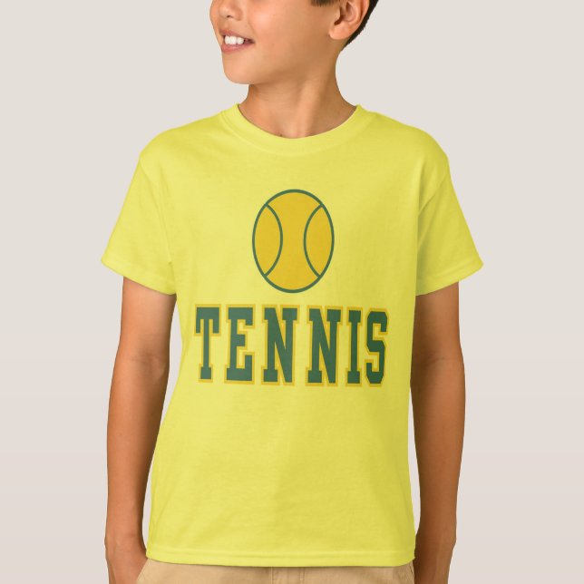 Tennis lurar T-tröja T Shirt (Framsida)