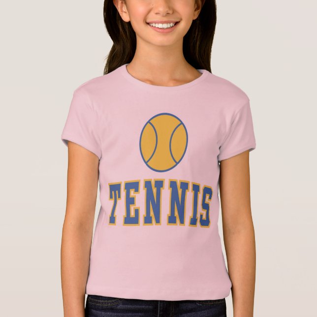 Tennis lurar T-tröja T Shirt (Framsida)