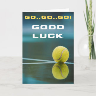 tennis lycka till kort