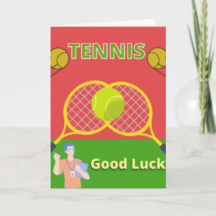 tennis lycka till kort