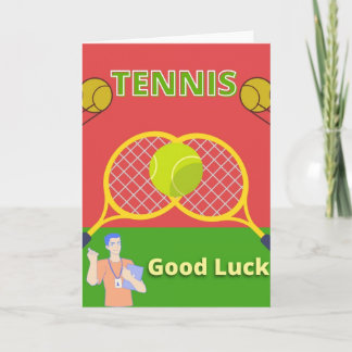 tennis lycka till kort