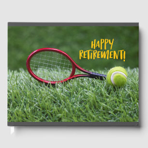 Tennis Lycklig Pension på grönt gräs Gästböcker
