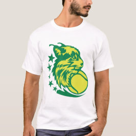 tennis lynx logo sport balle club 2c8 t shirt