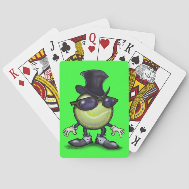 Tennis Magician Casinokort (Baksidan)