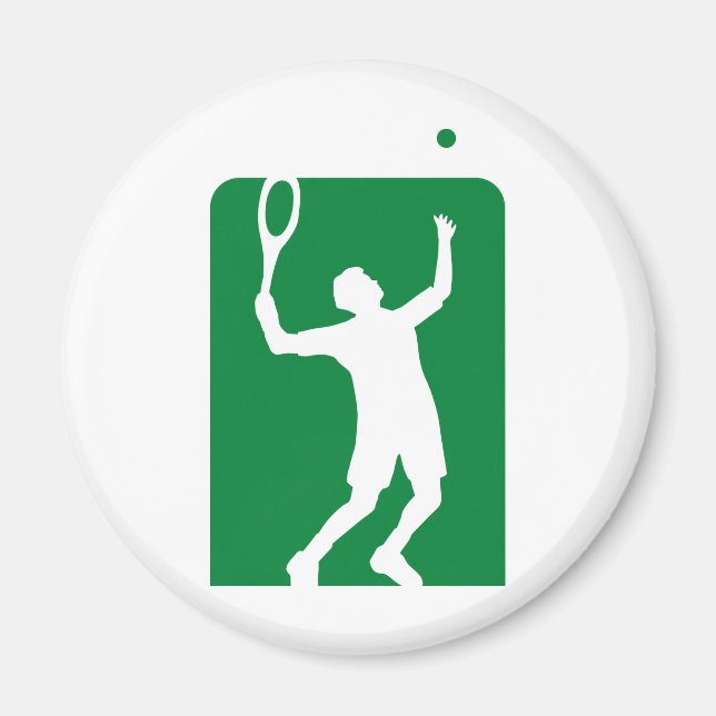 tennis magnet (Framsidan)