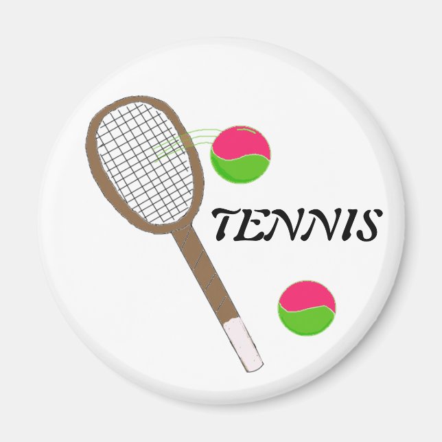 Tennis Magnet (Framsidan)