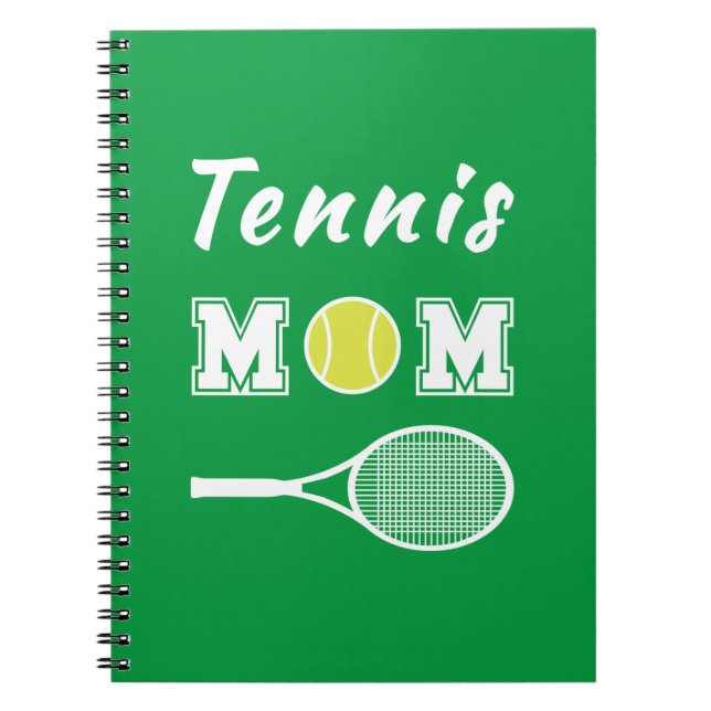 Tennis Mamma Anteckningsbok (Framsidan)
