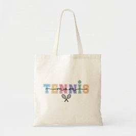Tennis Mamma Colorful and Cute Tygkasse