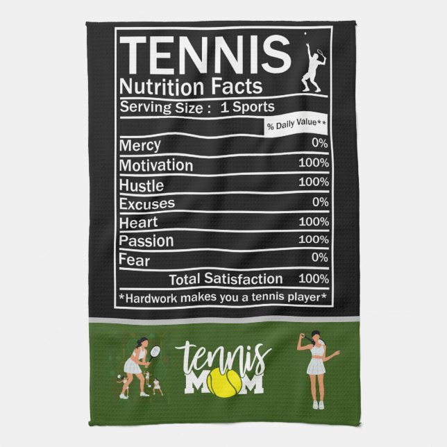Tennis MAMMA Kökshandduk (Vertikal)