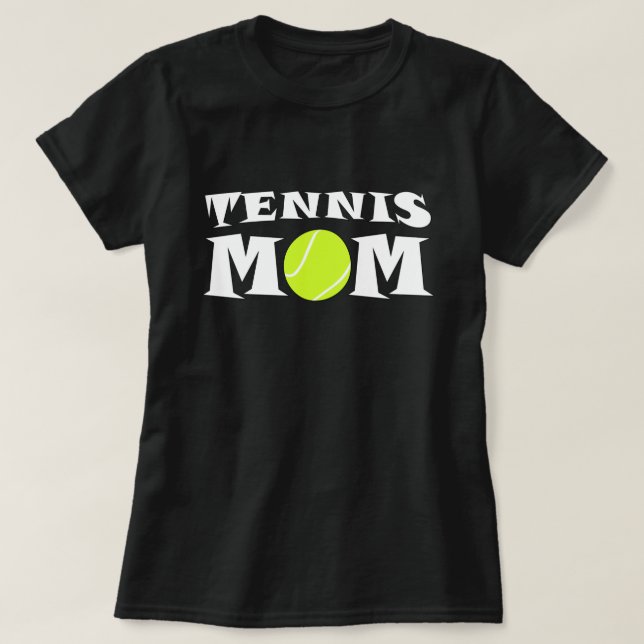 Tennis Mamma Kvinnors T-shirt (Design framsida)