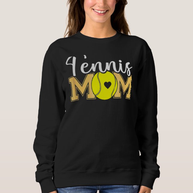 Tennis Mamma Leopard Mors dag 2022 T Shirt (Framsida)