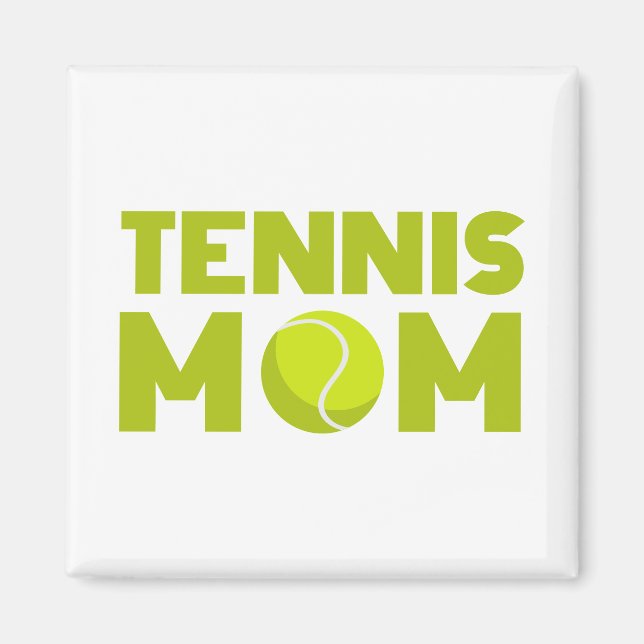 Tennis Mamma Magnet (Framsidan)
