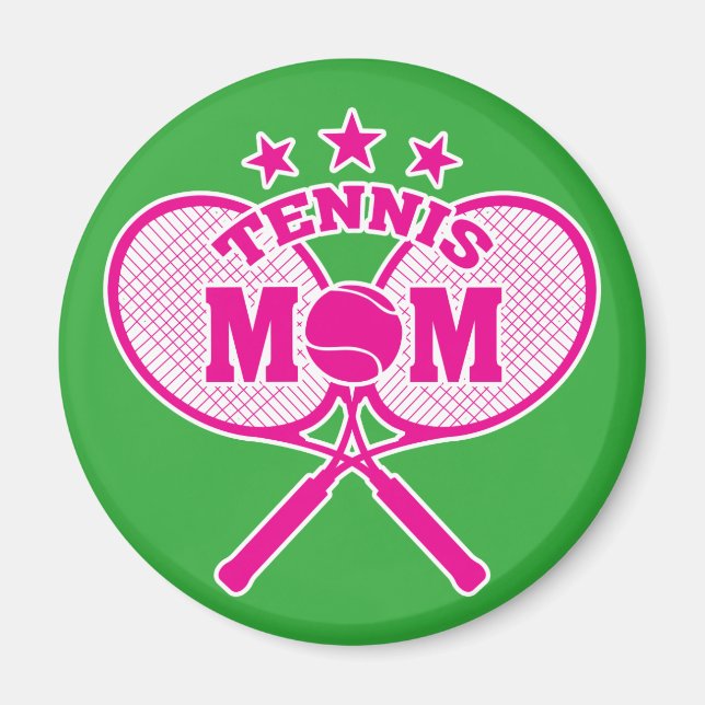 Tennis Mamma Magnet (Framsidan)