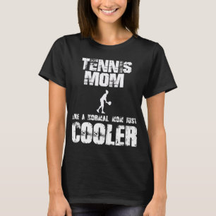 Tennis Mamma Mors dag Gift Tennis Player Boll T Shirt