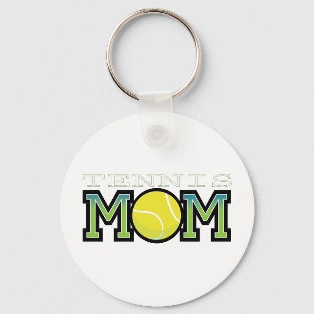 Tennis Mamma Nyckelring (Framsida)