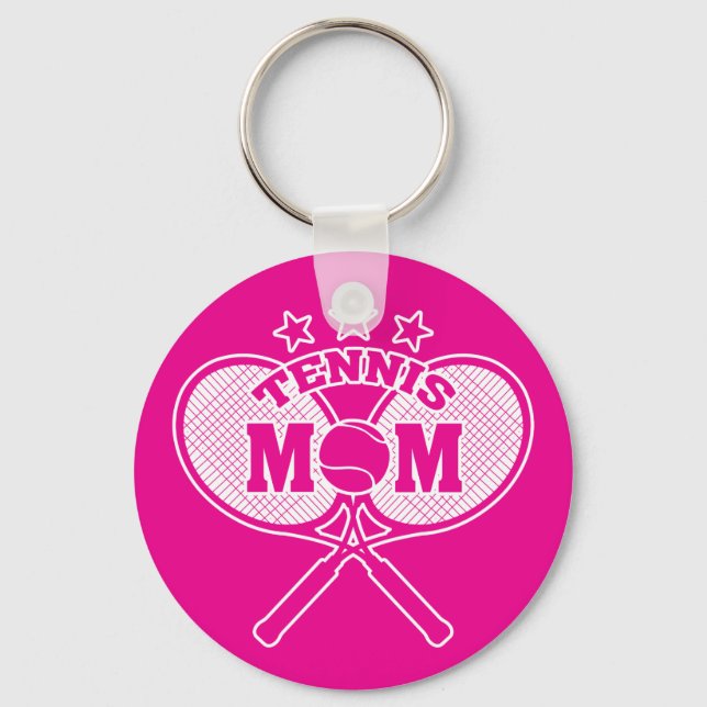 Tennis Mamma Nyckelring (Framsida)