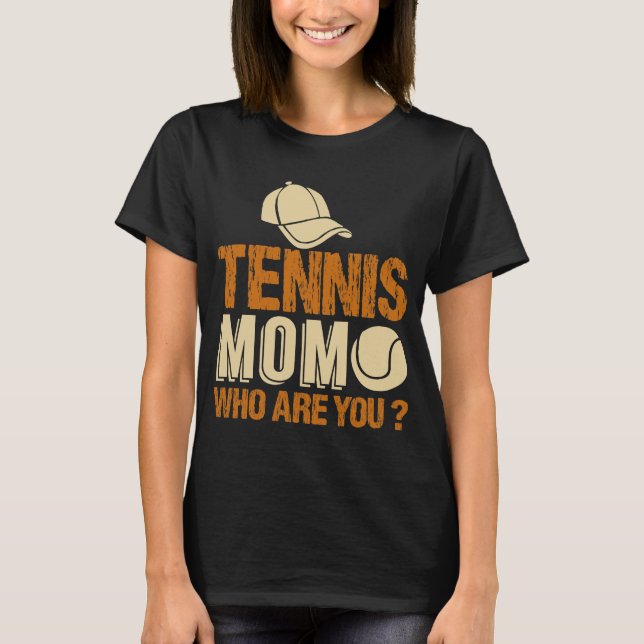 Tennis Mamma Shirt T (Framsida)